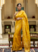 Picture of Radiant Silk Dark Golden Rod Saree