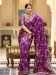 Picture of Resplendent Silk Purple Saree