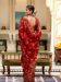 Picture of Wonderful Silk Fire Brick Saree