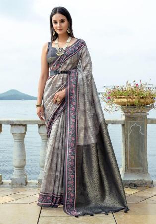 Picture of Taking Silk Grey Saree