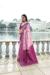 Picture of Stunning Silk Rosy Brown Saree