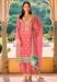 Picture of Chiffon & Silk Light Salmon Straight Cut Salwar Kameez