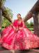 Picture of Appealing Silk Deep Pink Lehenga Choli