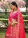 Picture of Lovely Silk Crimson Lehenga Choli