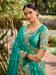 Picture of Excellent Silk Dark Turquoise Lehenga Choli