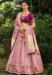 Picture of Wonderful Silk Pale Violet Red Lehenga Choli