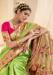 Picture of Sublime Silk Yellow Green Saree