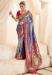 Picture of Marvelous Silk Dark Slate Blue Saree