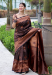 Picture of Alluring Silk Brown Saree