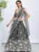 Picture of Classy Georgette Dim Gray Lehenga Choli