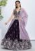 Picture of Superb Georgette Dark Magenta Lehenga Choli