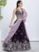 Picture of Superb Georgette Dark Magenta Lehenga Choli