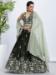 Picture of Gorgeous Georgette Dark Slate Grey Lehenga Choli