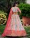 Picture of Alluring Chiffon Off White Lehenga Choli