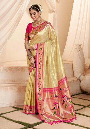 Picture of Superb Silk Burly Wood Saree