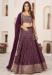 Picture of Grand Georgette Maroon Lehenga Choli