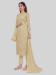 Picture of Beauteous Silk Tan Straight Cut Salwar Kameez