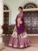 Picture of Amazing Silk Brown Lehenga Choli