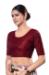 Picture of Taking Chiffon Maroon Designer Blouse