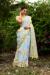 Picture of Taking Linen Powder Blue Saree