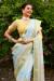 Picture of Taking Linen Powder Blue Saree