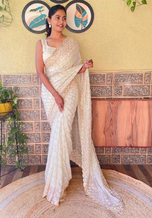 Picture of Ideal Georgette Tan Saree