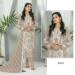 Picture of Georgette Rosy Brown Straight Cut Salwar Kameez