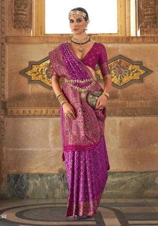 Picture of Amazing Silk Brown Saree