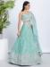 Picture of Appealing Net Cadet Blue Lehenga Choli