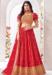 Picture of Enticing Georgette Dark Red Readymade Lehenga Choli