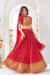 Picture of Enticing Georgette Dark Red Readymade Lehenga Choli