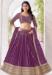 Picture of Gorgeous Georgette Purple Readymade Lehenga Choli