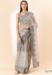 Picture of Nice Organza Dim Gray Saree