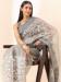 Picture of Nice Organza Dim Gray Saree