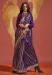 Picture of Magnificent Silk Midnight Blue Saree