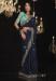 Picture of Beautiful Silk Navy Blue Saree