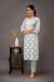 Picture of Rayon & Cotton Light Grey Readymade Salwar Kameez