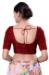 Picture of Pleasing Chiffon Maroon Designer Blouse