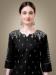 Picture of Appealing Cotton Black Kurtis & Tunic