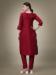 Picture of Good Looking Cotton Maroon Kurtis & Tunic