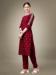 Picture of Good Looking Cotton Maroon Kurtis & Tunic