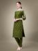 Picture of Exquisite Cotton Dark Olive Green Kurtis & Tunic