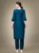 Picture of Enticing Cotton Navy Blue Kurtis & Tunic