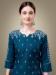 Picture of Enticing Cotton Navy Blue Kurtis & Tunic