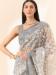 Picture of Taking Organza Silver Saree