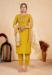 Picture of Good Looking Silk Golden Rod Readymade Salwar Kameez