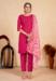 Picture of Comely Silk Deep Pink Readymade Salwar Kameez