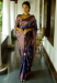 Picture of Amazing Silk Dark Slate Blue Saree