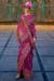 Picture of Wonderful Organza Purple Saree