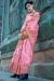 Picture of Elegant Organza Pale Violet Red Saree